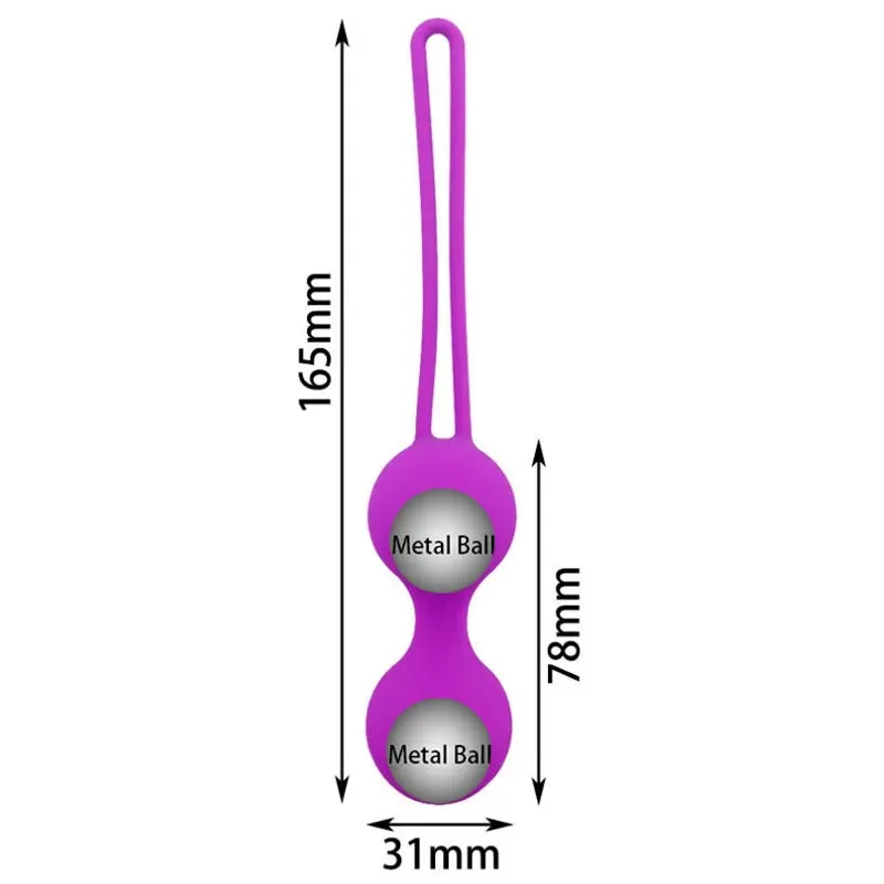 Pelvic Power Kegel Ball: Soft Silicone Kegel Eggs for Enhanced Pelvic Floor Strength