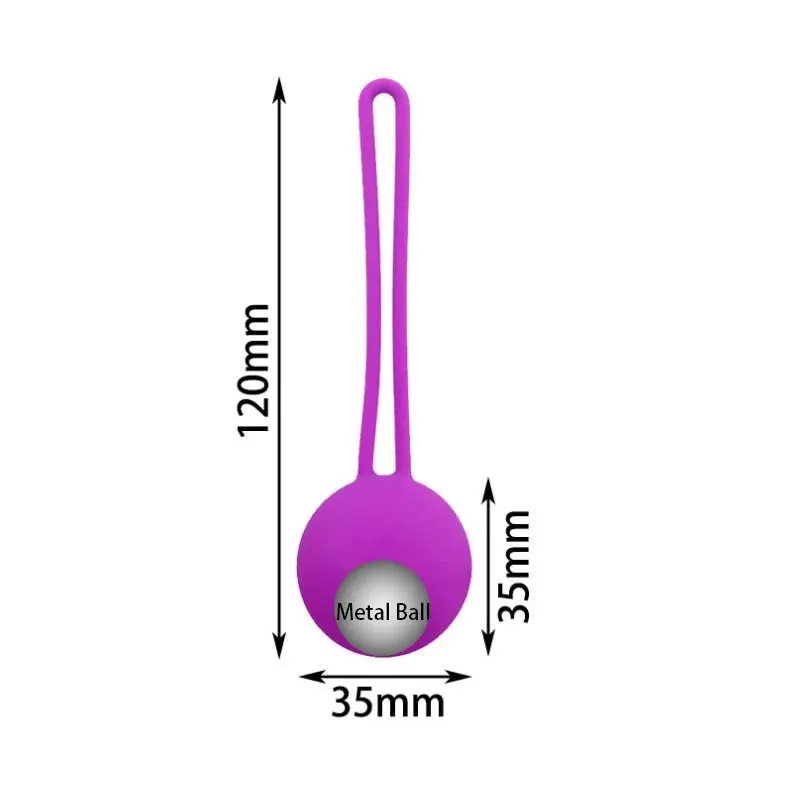 Pelvic Power Kegel Ball: Soft Silicone Kegel Eggs for Enhanced Pelvic Floor Strength