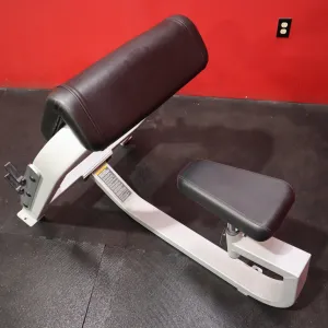 Precor Icarian Seated Preacher Bench (Refurbished)