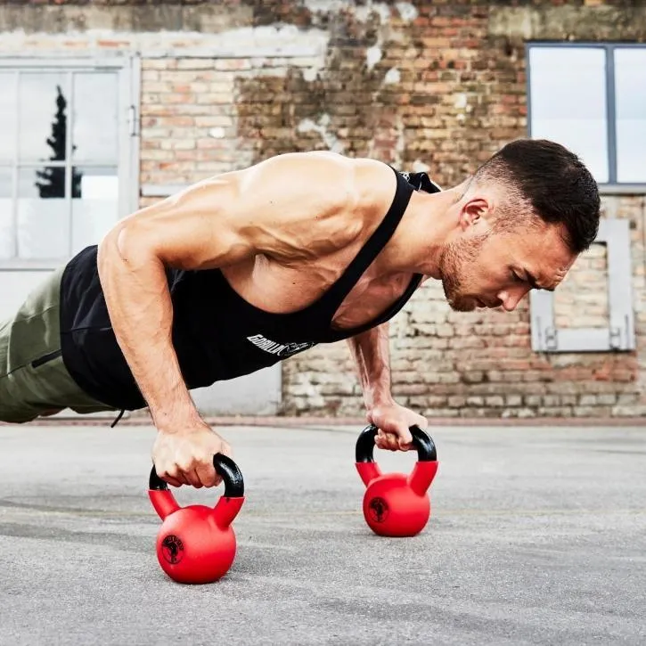 Rubber Coated Kettlebell 2KG