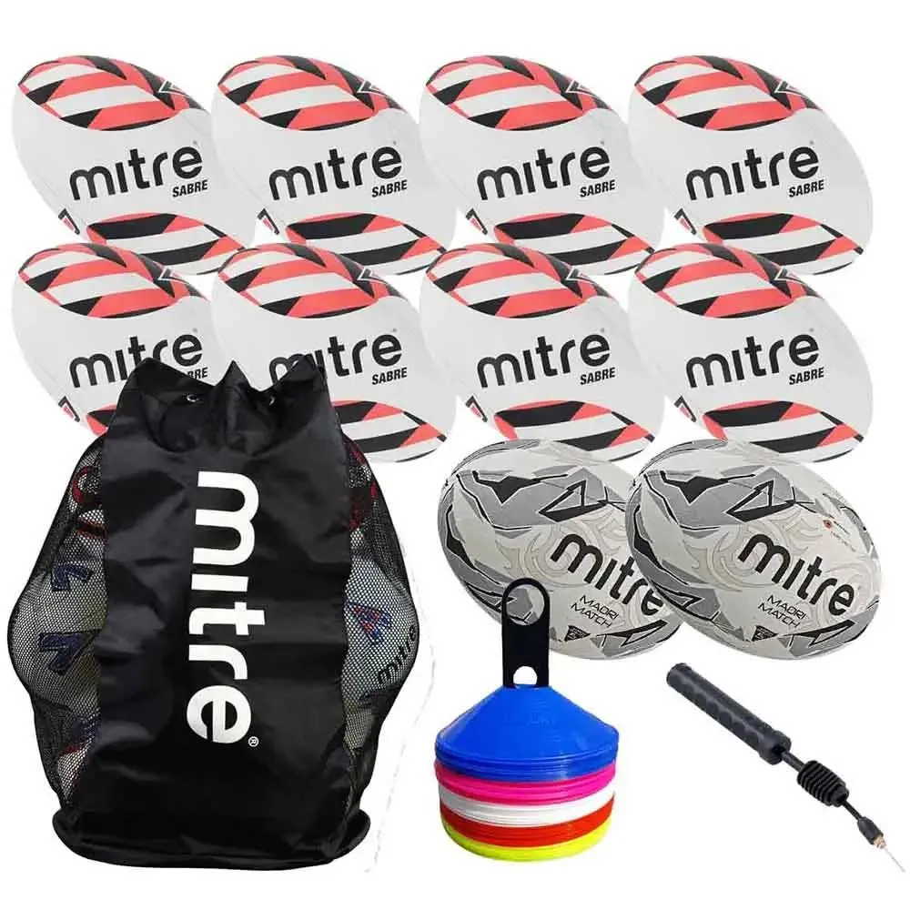 Rugby Training Kit - Mitre - Club Pack - Size 4