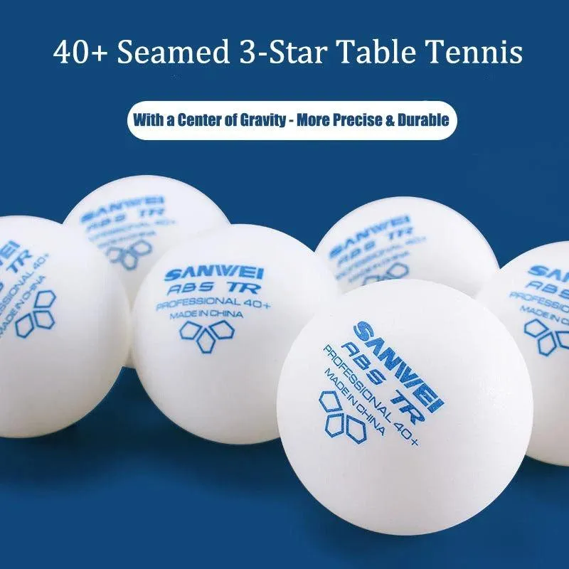 Sanwei TR 3-Star 40  ABS Table Tennis Training Balls x 100