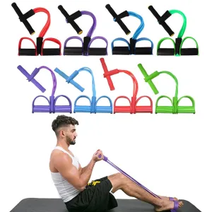 Tension Rope Fitness Yoga Resistance Bands Pilates Trainers Force Core Training Tool Sport Training Workout Elastic Pull Rope