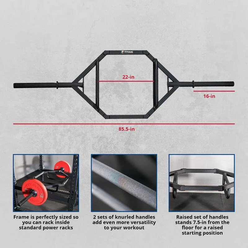 Titan Rackable Hex Trap Bar