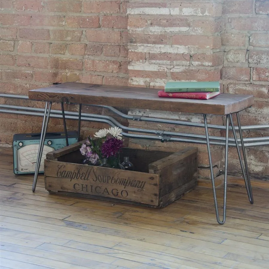 Urban Loft Reclaimed Wood Bench