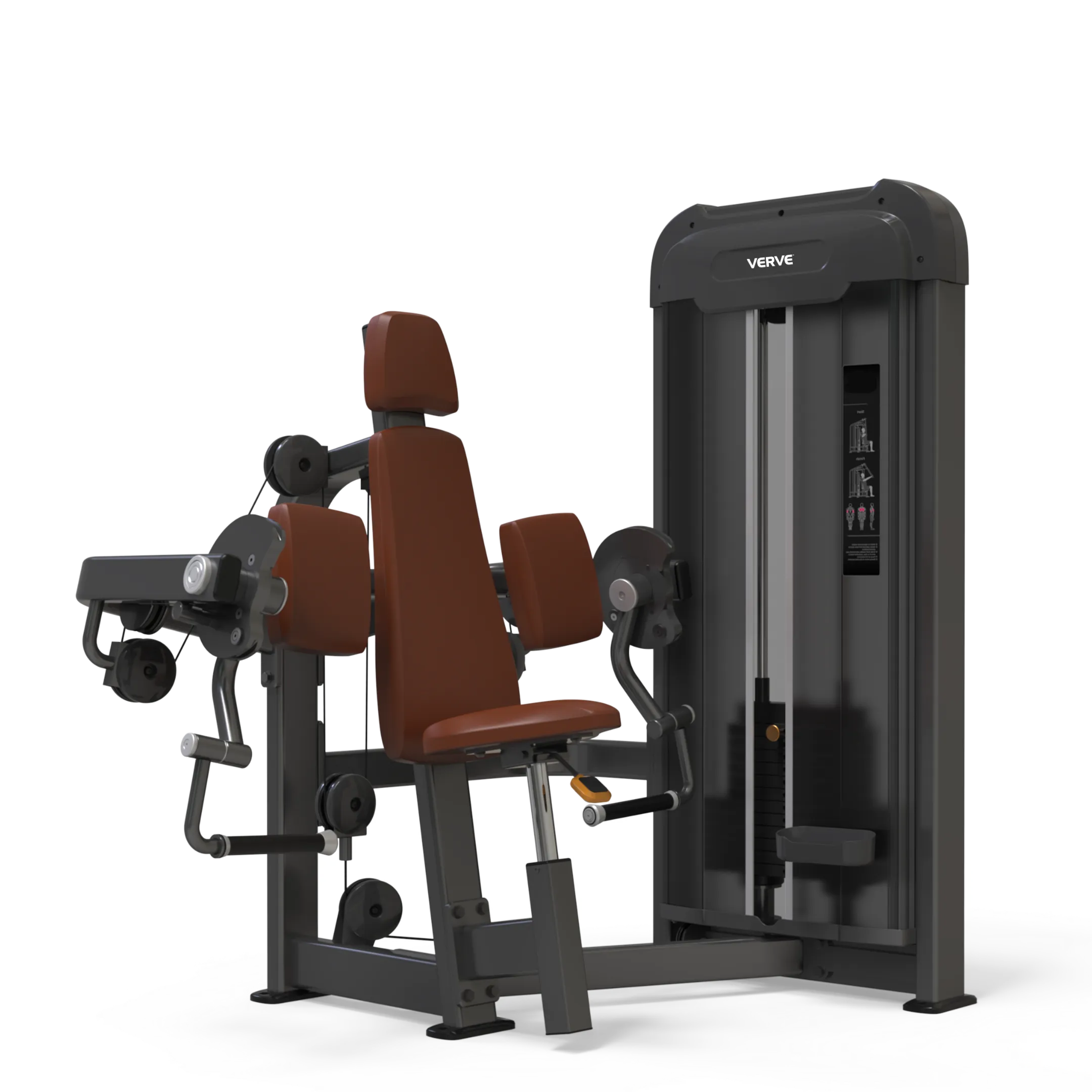 VERVE Pin Loaded Seated Biceps Curl -  Makoto Series | MADE TO ORDER